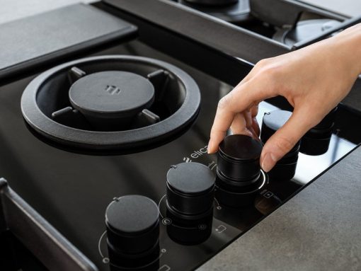 Bếp gas kết hợp hút mùi Elica NIKOLATESLA FLAME BL/F/88 PRF0159621 - 5