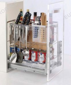 Giá dao thớt khung rổ inox 304 EP20F – Eurogold