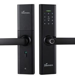 Khóa vân tay nhỏ gọn Demax SL266 BL - Màu Xám Đen - Của Đức