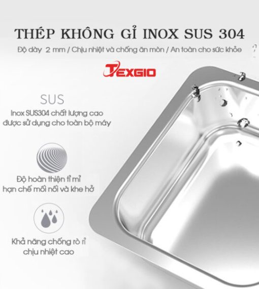 Máy Công Nghiệp UltraSonic Texgio Luxury TGU-1500HS - 13