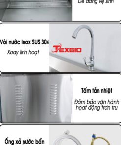 Máy Rửa Chén Bát Công Nghiệp UltraSonic Texgio Classic TGU-800CS - 34 Máy Rửa Chén Bát Công Nghiệp UltraSonic Texgio Classic TGU-800CS - 33