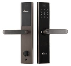 Khóa cửa vân tay - App Wifi Demax SL638 PB (Đen Nâu) - Của Đức - 3