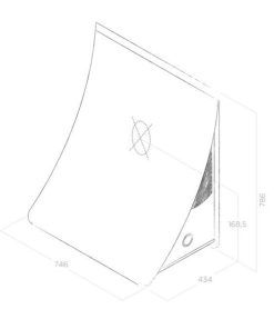 Máy hút mùi kính vát Elica NUAGE PAINTABLE/F/75 PRF0098374 - 13