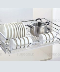 Giá xoong nồi,bát đĩa inox 304 nan dẹt EP75 – Eurogold