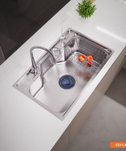 Chậu rửa chén bát 1 hố lớn Garis GS11.80