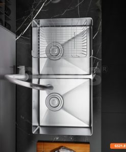 Chậu rửa chén bát 2 hố Garis GS21.81D - 18 Chậu rửa chén bát 2 hố Garis GS21.81D - 17