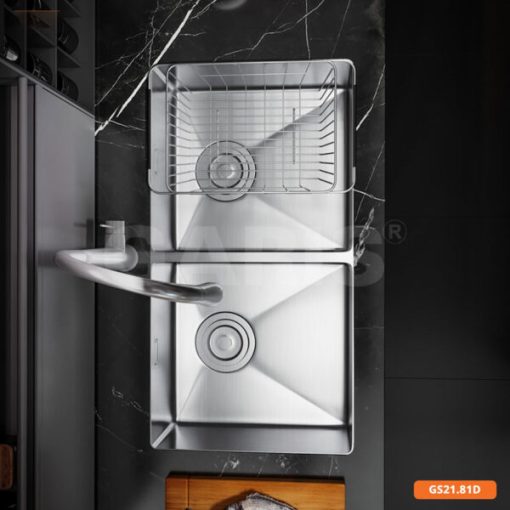 Chậu rửa chén bát 2 hố Garis GS21.81D - 5