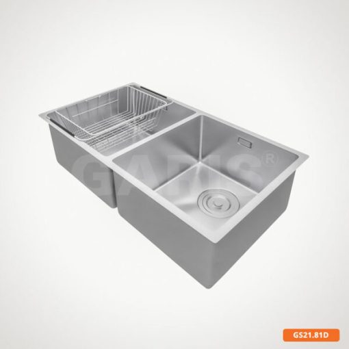 Chậu rửa chén bát 2 hố Garis GS21.81D - 7