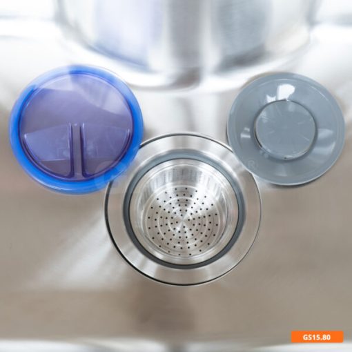 Chậu rửa chén bát có 1 hố lớn Garis GS15.80 - 11