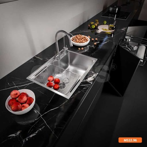 Chậu rửa chén bát có 1 hố nhỏ Garis GS11.58 - 1