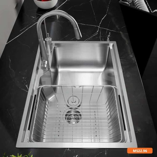 Chậu rửa chén bát có 1 hố nhỏ Garis GS11.58 - 9