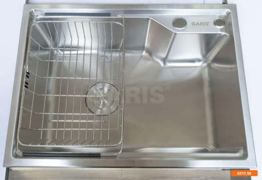 Chậu rửa chén bát có 1 hố nhỏ Garis GS11.58 - 11