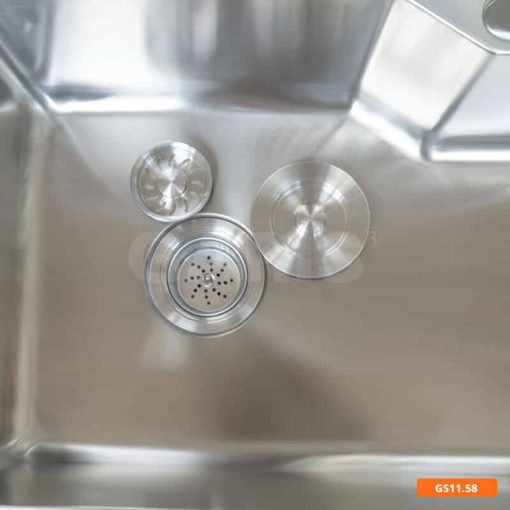 Chậu rửa chén bát có 1 hố nhỏ Garis GS11.58 - 5