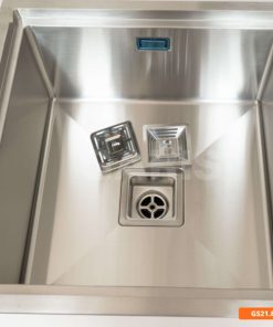 Chậu rửa chén bát 2 hố lệch sâu lòng vuông Garis GS22.82 - 22 Chậu rửa chén bát 2 hố lệch sâu lòng vuông Garis GS22.82 - 21