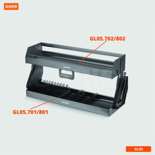 Giá gia vị nâng hạ trợ lực thông minh Garis GL05.701 - 9