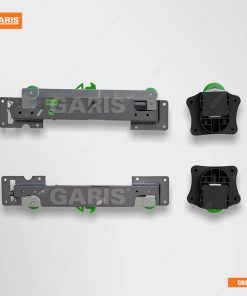 Bánh xe cửa lùa dưới Garis GR66.1B - 11