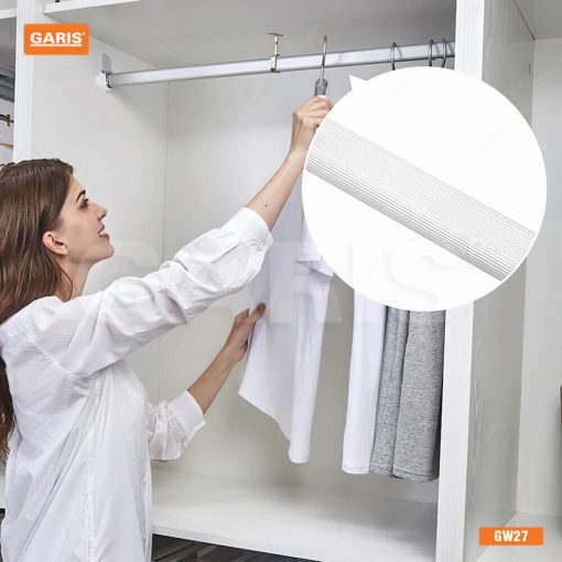 Bas suốt cho thanh nhôm treo quần áo Garis GW27.1 - 9