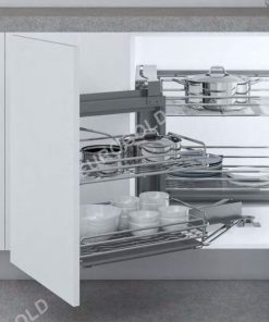 Giá góc liên hoàn inox 304 nan Oval EPV102 (phải) – Eurogold