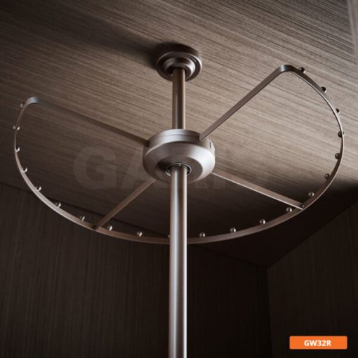 Giá xoay 1 tầng treo quần áo Garis GW32R - 1