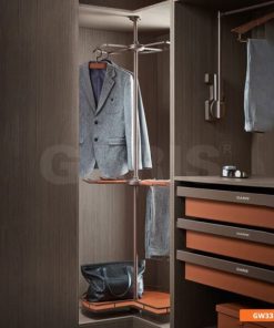Giá xoay 3 tầng treo quần áo Garis GW33R
