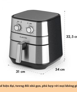 NỒI CHIÊN KHÔNG DẦU KLARSTEIN AERO VITAL DELUXE CƠ - 11