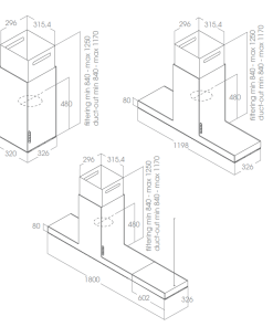 Máy hút mùi Elica HAIKU ISLAND IX/A/32 PRF0146277 - 14 Máy hút mùi Elica HAIKU ISLAND IX/A/32 PRF0146277 - 13