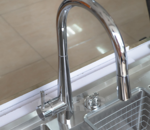 Vòi rửa tay nóng lạnh có dây rút Garis MF11C - 7