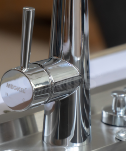 Vòi rửa tay nóng lạnh có dây rút Garis MF11C - 21