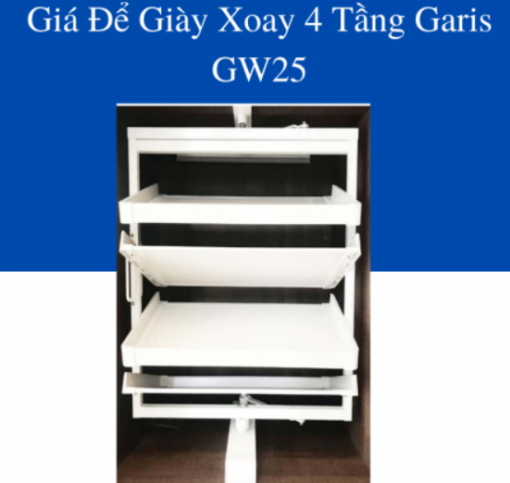 Giá để giầy 4 tầng xoay 360 độ Garis GW25 - 3