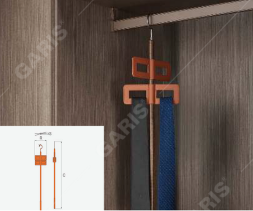 Cây treo cà vạt thắt lưng Garis GW01.3 - 3