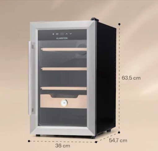 TỦ CIGAR KLARSTEIN EL PRESIDENTE 48L - 3