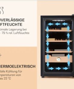 TỦ CIGAR KLARSTEIN EL PRESIDENTE 48L - 11