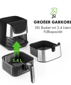 NỒI CHIÊN KHÔNG DẦU KLARSTEIN AERO VITAL DELUXE ĐIỆN TỬ - 18 NỒI CHIÊN KHÔNG DẦU KLARSTEIN AERO VITAL DELUXE ĐIỆN TỬ - 17