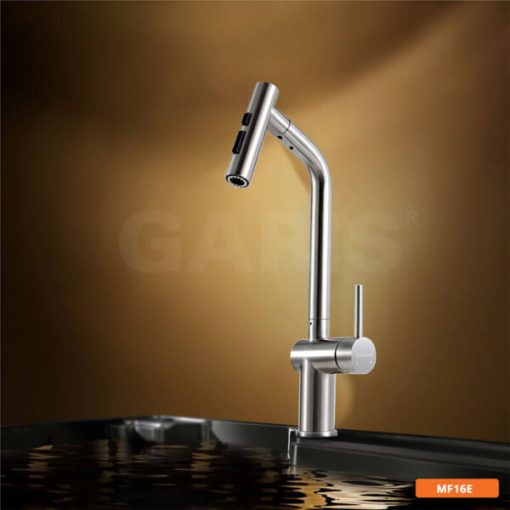 Vòi rửa tay cao cấp nóng lạnh inox 304 GARIS MF16E - 11