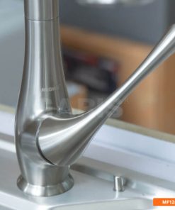 Vòi rửa tay nóng lạnh có dây rút Garis MF12P - 16 Vòi rửa tay nóng lạnh có dây rút Garis MF12P - 15