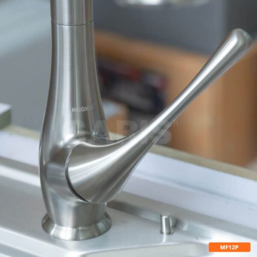 Vòi rửa tay nóng lạnh có dây rút Garis MF12P - 7