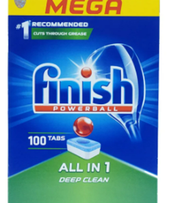 VIÊN RỬA BÁT FINISH ALL IN ONE 100 VIÊN