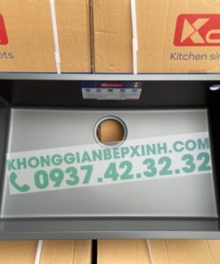 Chậu đá Konox Granite Sink Naros 760S–Black - 35