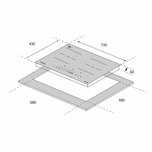 BẾP TỪ 2 VÙNG NẤU EUROGOLD EUH2266 - 7