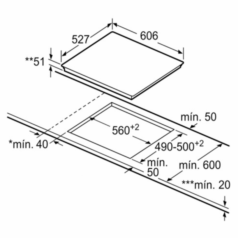 Bếp Từ BOSCH HMH PID675DC1E Serie 8 MADE IN SPAIN