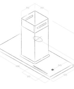 Máy hút mùi đảo Elica BIO ISLAND WH/A/120X53 ROVERE PRF0148081 - 16 Máy hút mùi đảo Elica BIO ISLAND WH/A/120X53 ROVERE PRF0148081 - 15
