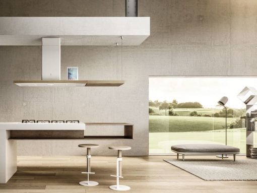 Máy hút mùi đảo Elica BIO ISLAND WH/A/120X53 ROVERE PRF0148081 - 7