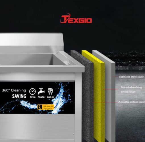 Máy Rửa Chén Bát Công Nghiệp UltraSonic Texgio Classic TGU-2000CD - 13