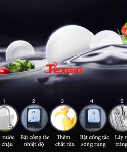 Máy Rửa Chén Bát Công Nghiệp UltraSonic Texgio Classic TGU-800CS - 40 Máy Rửa Chén Bát Công Nghiệp UltraSonic Texgio Classic TGU-800CS - 39