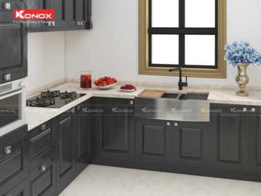 VÒI RỬA BÁT KONOX FELIX BLACK - 10