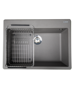 Chậu rửa bát KONOX Granite Sink Ruvita 680 Grey