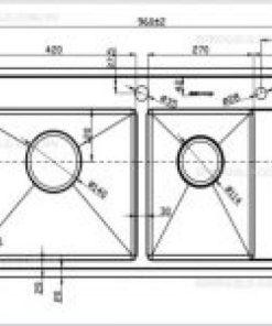 CHẬU RỬA BÁT EUROGOLD EUP39648 - 13