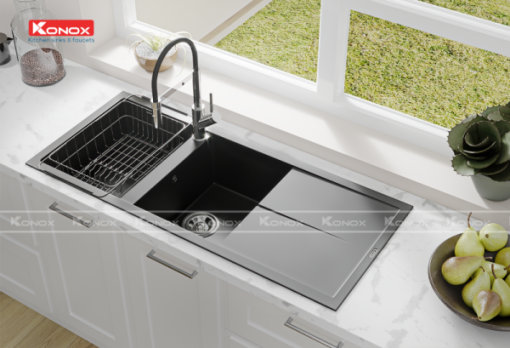 VÒI RỬA BÁT KONOX THÂN MỀM BIAN - 10