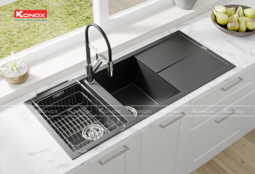 VÒI RỬA BÁT KONOX THÂN MỀM BIAN - 8