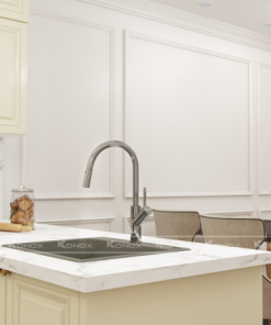 VÒI RỬA BÁT RÚT DÂY KONOX PONTE CHROME - 39 VÒI RỬA BÁT RÚT DÂY KONOX PONTE CHROME - 38